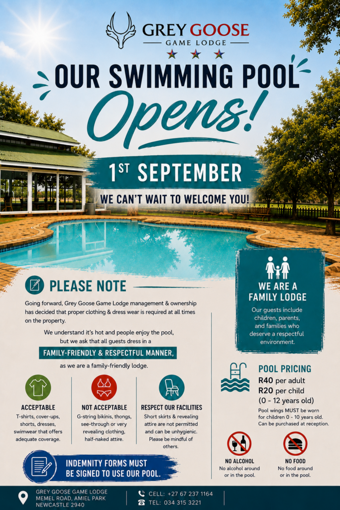 Grey Goose Game Lodge - Home
