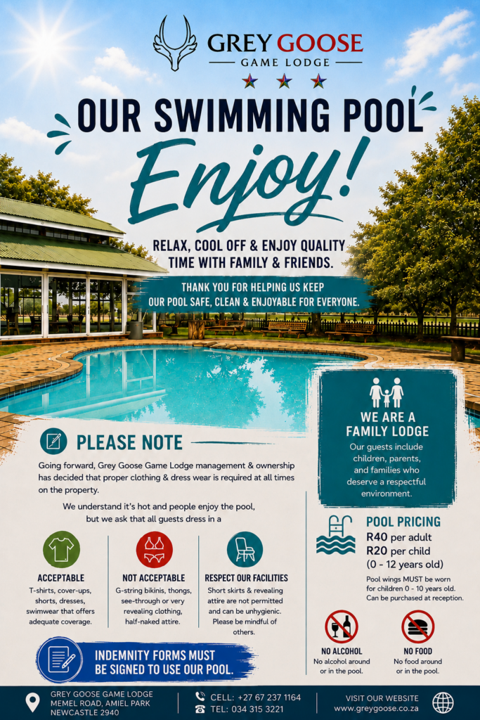 Grey Goose Game Lodge - Home
