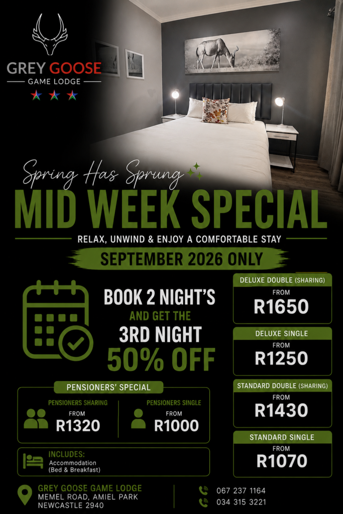 Grey Goose Game Lodge - Home