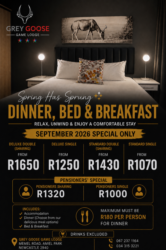 Grey Goose Game Lodge - Home
